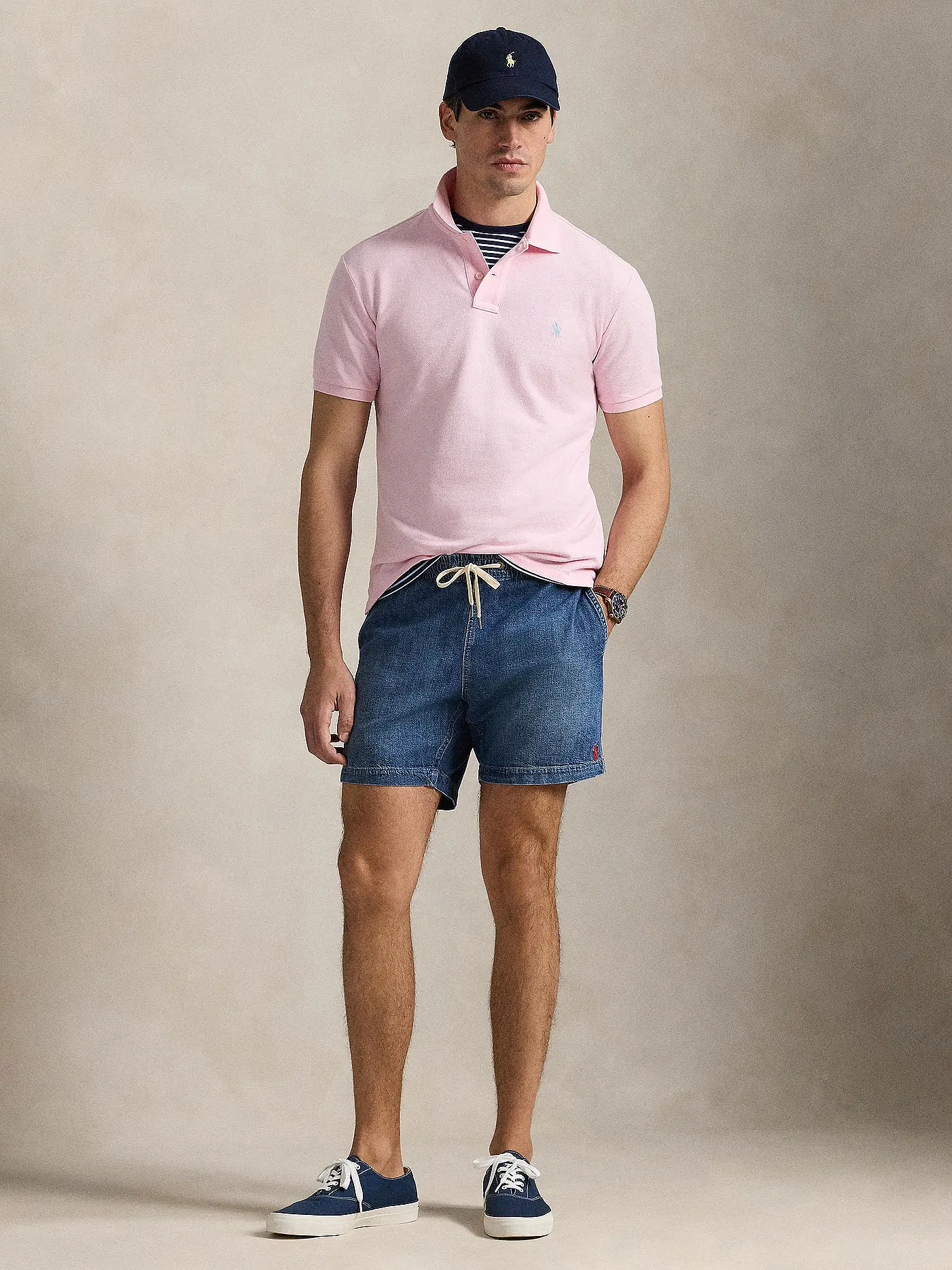 POLO RALPH LAUREN | Poloshirt Custom Slim Fit | rosa